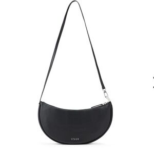 STAUD Walker Leather Crossbody Bag